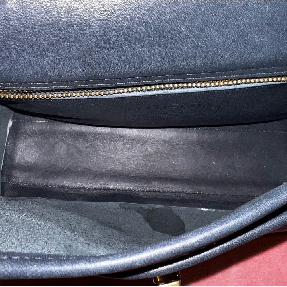 Vintage 1980’s coach court bag. Made in USA. Navy blue. - Picture 10 of 17